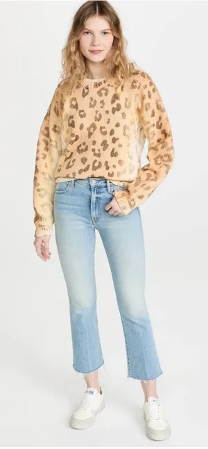 Mother Denim The Hustler Ankle Fray On The Ropes Jeans Size 27 thumbnail 1