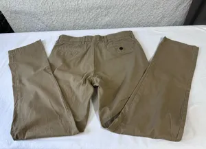 Lands End Pants Men Chino Brown Traditional Fit Outdoor Career Uniform Casual thumbnail 9