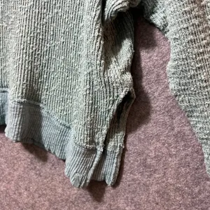 We The Free Tommy Turtleneck Textured Knit Sweater S Oversized‎ Boxy Slouch thumbnail 5