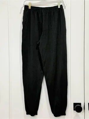 Vuori Boyfriend Sweatpants Joggers Small Black Athleisure Lounge Minimal Travel thumbnail 4