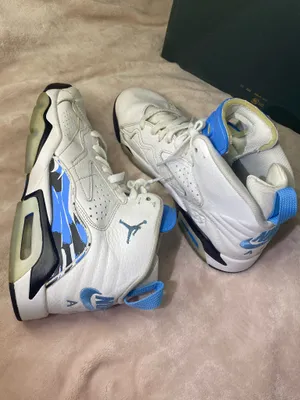 Nike Men's Jordan MVP Shoes White Blue Boys Sneakers Shoes Size 5Y thumbnail 5