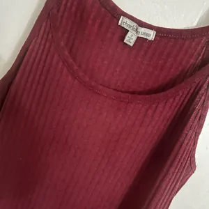 Charlotte Russe Burgundy Mini Body Con Dress with Spaghetti Straps thumbnail 2
