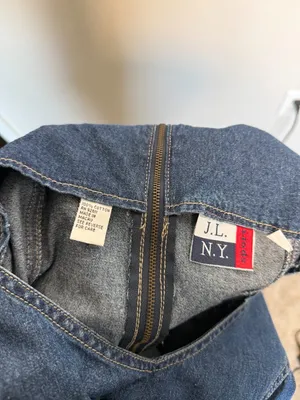 ZARA Vintage Denim Long Dress thumbnail 5