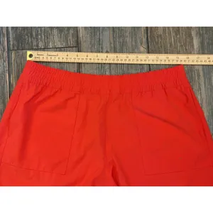 Faherty Shorts Red Orange Athletic‎ Running Training Pockets Comfy 3" Size Large thumbnail 6
