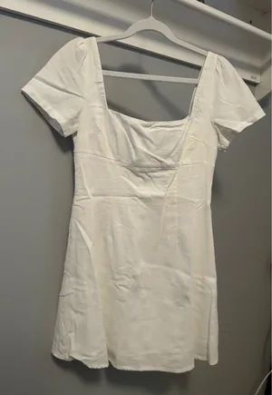 Princess Polly White Summer/Spring Dress  thumbnail 8