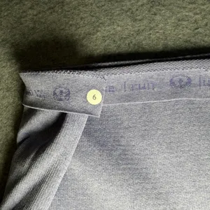 Lululemon Women Short Sleeve Athletic Top Size 6 Heathered Purple thumbnail 2