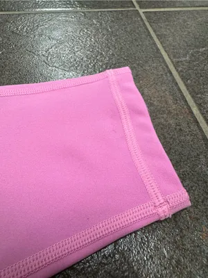 LSKD Fusion High Rise 7/8 Leggings Pockets Spark Pink Medium Gym Workout Fitness thumbnail 9
