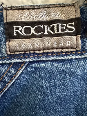 Vintage Rockies Bareback 90s High-Waist Jeans Women’s Size 29 Western Denim thumbnail 6
