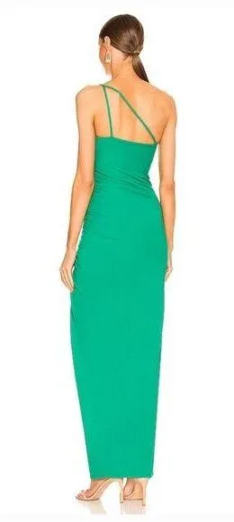 Lovers and Friends Nami Maxi Dress in Seaglass Green XS thumbnail 2