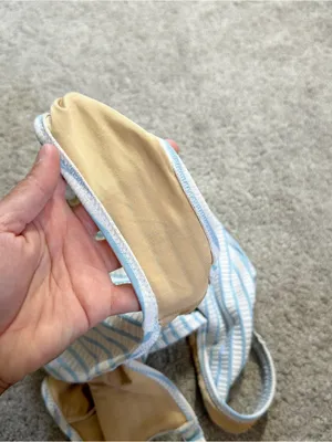 Old Navy Women’s Square Neck Striped Seersucker One Piece Swimsuit S thumbnail 10