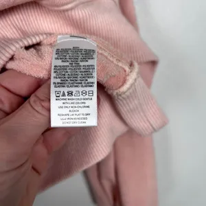 FP Movement Free People Believer Hoodie Pink Lace Up‎ Sweatshirt Womens M thumbnail 9