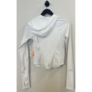 FREE PEOPLE Movement Playin For Keeps Zip Jacket in White Combo Size X-Small NWT thumbnail 6