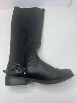 Nautica Ridgeland Black Riding Boots Size 8 thumbnail 5