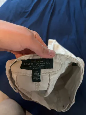 Ralph Lauren cream shorts thumbnail 3