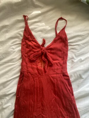 Showpo rust jumpsuit thumbnail 3