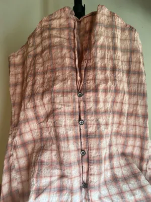 Harley Davidson Corset Back Plaid Shirt‎ Small Pink Spellout Logo Fitted thumbnail 11
