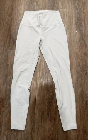 Lululemon Align High-Rise Pant 28 Light Gray Nulu‎ Yoga Leggings Womens Size 8 thumbnail 1