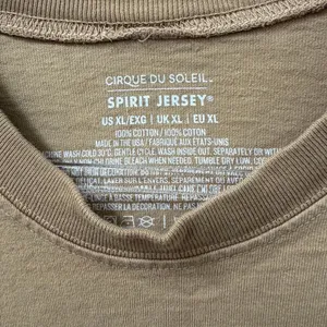 Spirit Jersey Queen Bee Cirque Du Soleil Size XL Boxy Fit Cropped Shirt thumbnail 4