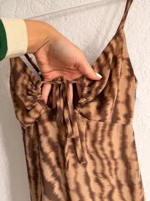 Patterned Maxi Dress thumbnail 5