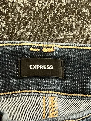 Womens sz8 NWT Express 70's Flare Midrise Hyper Sculpt/Hyper Stretch Jeans thumbnail 10