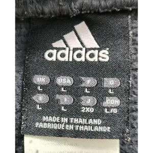 Adidas Athletic Shorts 3-Stripe Running‎ Gym Training Gray Red Women's L thumbnail 5