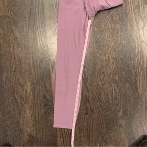 Lululemon Athletica Align High Rise Rose Pink Ankle Leggings Size 6 thumbnail 3
