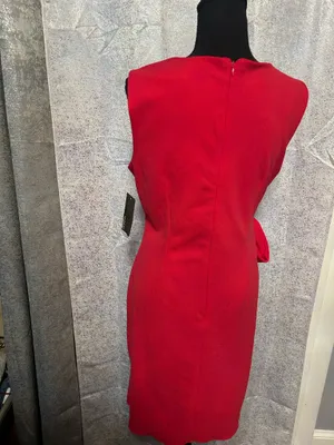 Donna Rico Scuba-Crepe Wrap-Skirt Sheath Dress thumbnail 6