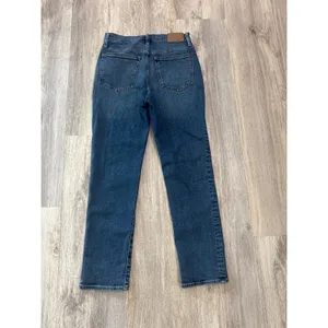 Madewell The Perfect Vintage Jean High Rise Straight Leg Dark‎ Wash Blue Size 26 thumbnail 5