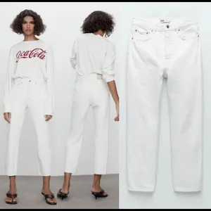 Zara the Bliss straight off-white jeans thumbnail 4