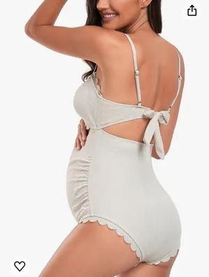 EastElegant Back Tied Maternity One Piece Swimwear thumbnail 3