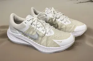 Nike Zoom Winflo 8 CW3421-104 Women's White Metallic Silver Running Shoes Size 8 thumbnail 1
