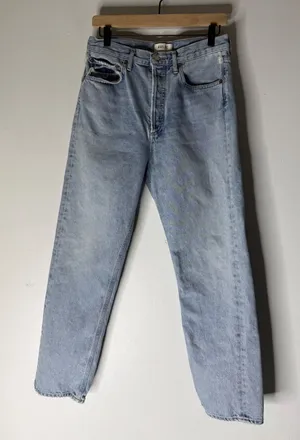 Agolde 90s straight jeans light wash size 27‎ thumbnail 1