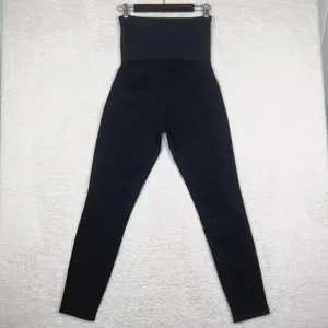 Signature Levis Maternity Jeans Medium Black Denim Skinny Stretch thumbnail 3