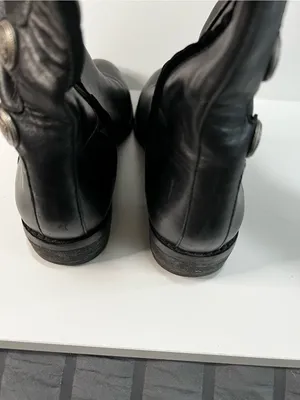 Arturo Chiang Enchante Black Leather Equestrian Riding Boots thumbnail 6