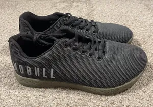 NoBull Unisex Shoes Workout Gym Training Athletic Men's 7.5/Women's 9 Black thumbnail 1