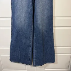 Judy Blue Wide Leg Jeans Womens 1/25 Blue High Rise Stretch Denim Flare thumbnail 4