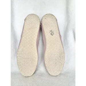 TOMS Woman’s Pink Canvas Slip On Flats Shoes Size 9.5 thumbnail 11