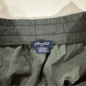Splendid Green Camo Print High Rise Sweatpants Jogger‎ Size L thumbnail 6