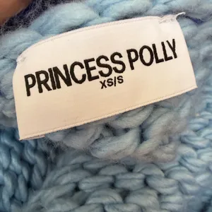 Princess Polly chunky Light Blue and Dark Blue‎ Cardigan size xs/s thumbnail 5