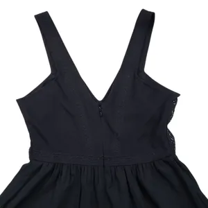 Vintage Abercrombie & Fitch Mini Dress Womens XS Black Beaded Y2K thumbnail 12