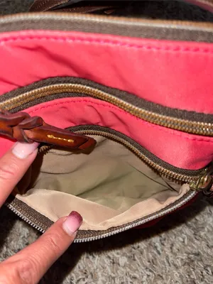 Dooney & Bourke Coral Pink Crossbody Bag thumbnail 9