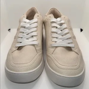 Oasis Society The 365 Stitch Platform Sneakers Ivory Vegan Leather Women’s 9 thumbnail 6