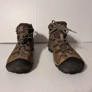 KEEN outdoor brown hiking boots size 8.5 thumbnail 3