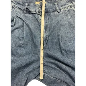 Madewell Wide Leg Pleated Jeans Medium Wash Blue High Rise‎ Trouser Size 0 thumbnail 14