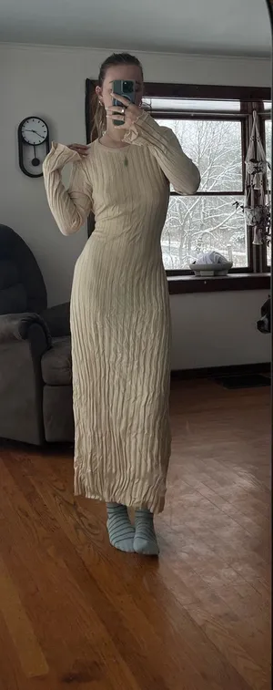 Maxi Dress Tan thumbnail 1