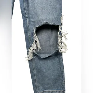 Abercrombie Curve Love Ankle Straight‎ Ultra High Rise Distressed Jeans 29 8R thumbnail 9