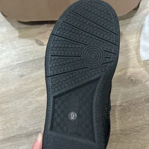 Black Studded Sneakers - size 9 fashion sneakers thumbnail 3