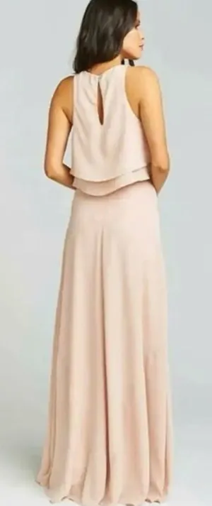 Show Me Your MuMu Blush Maxi skirt and top size small thumbnail 1