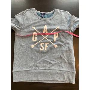 Gap San Francisco CA Sweatshirt‎ Women's Medium Blue Pullover Spellout Compass thumbnail 12