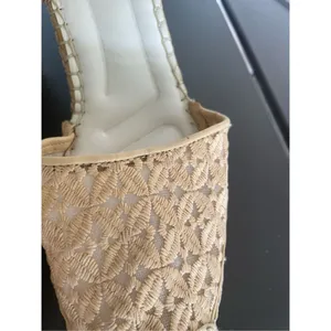 Franco Sarto Marsha Espadrille Wedge Sandals Beige Size 8.5 M thumbnail 12